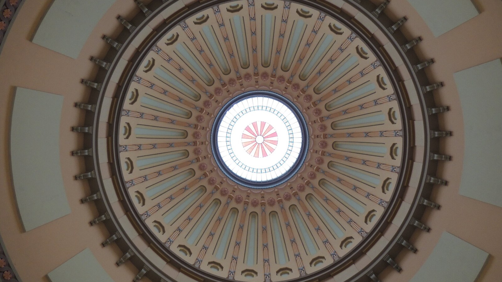 The Ohio Statehouse, Columbus's Greek Revival state capitol building