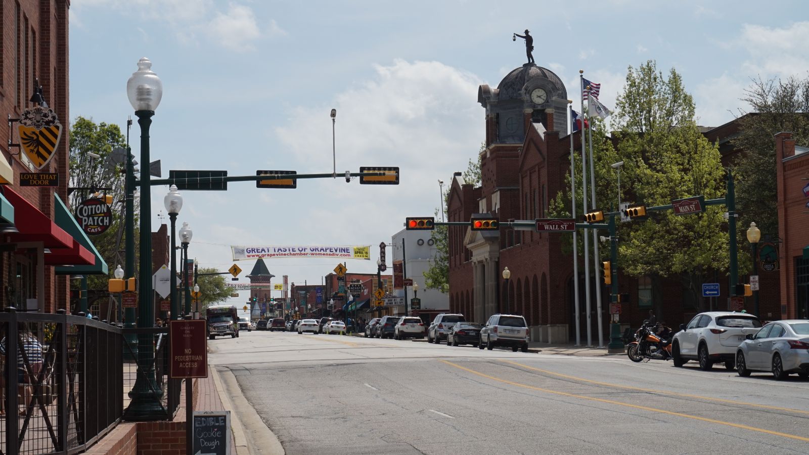Historic Main Street in Grapevine