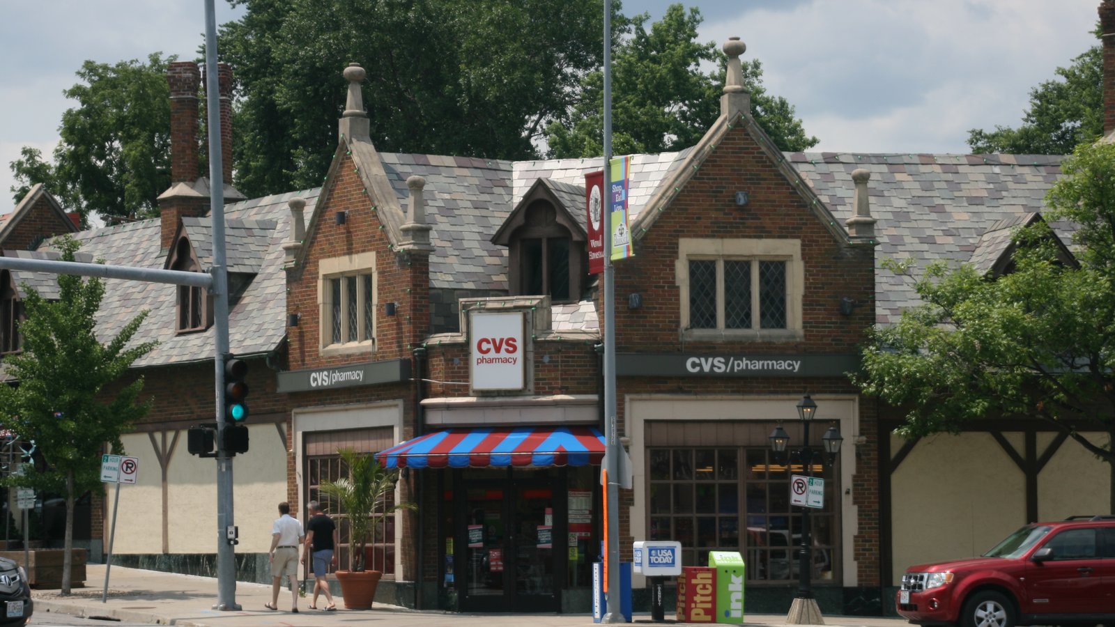 The Brookside Shopping District in Kansas City, Missouri
