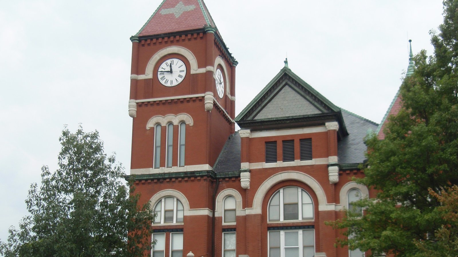 The Miami County Courthouse in Paola, Kansas