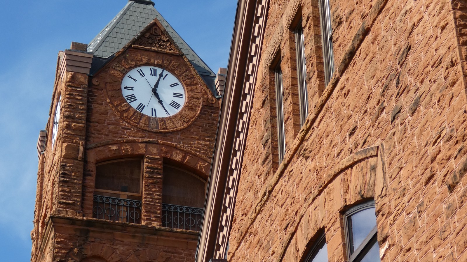 The clock tower of Old North, the original University of Central Oklahoma building and a longtime symbol of Edmond