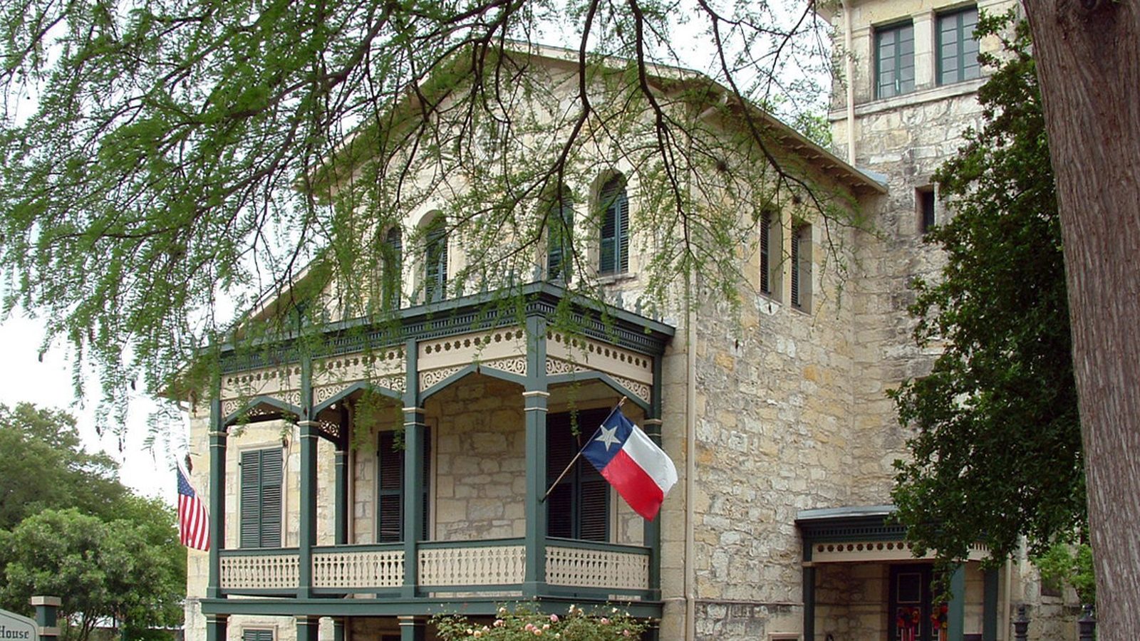 The Anton Wulff House, an 1870s Italianate mansion in Southtown's King William Historic District